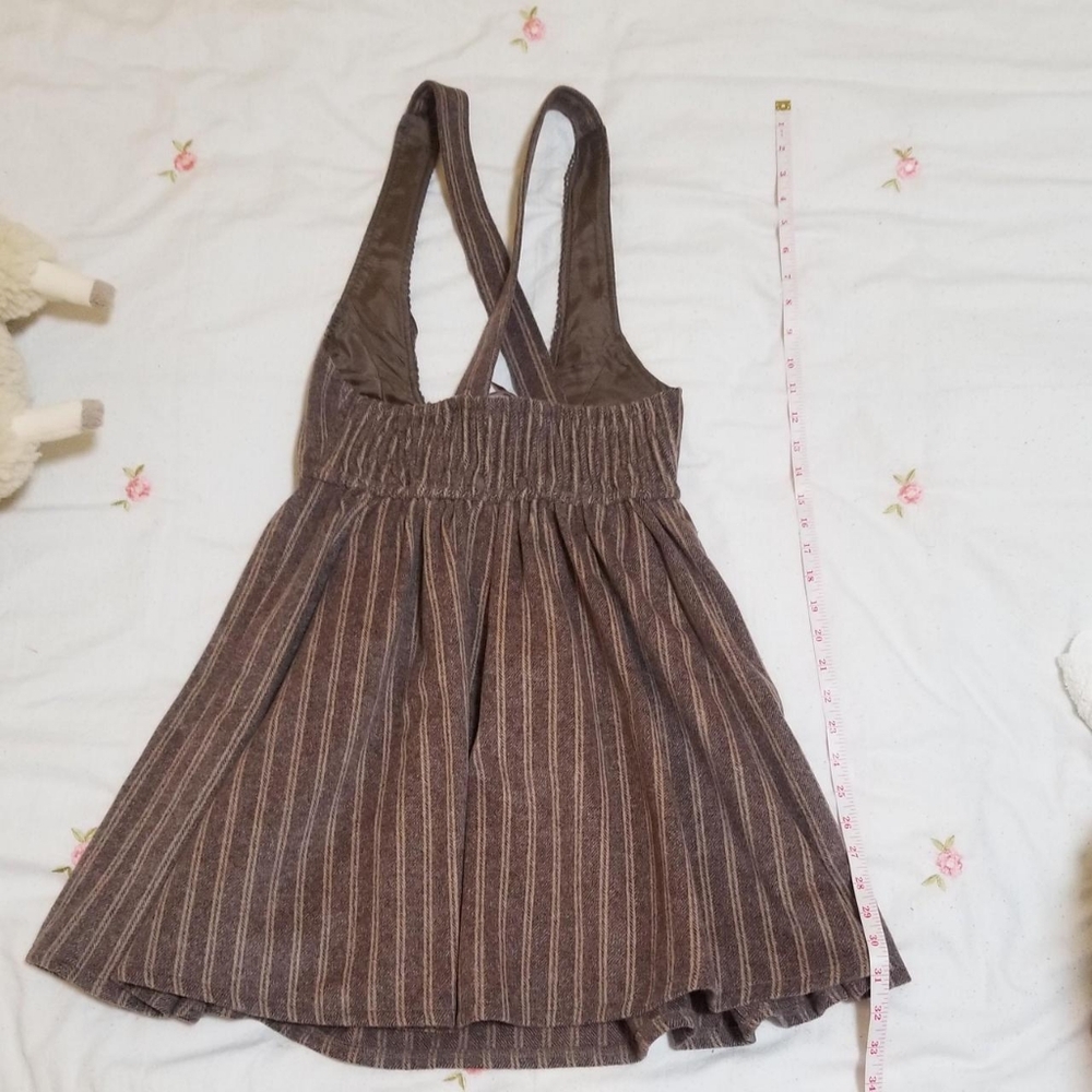 Liz Lisa pinstripe suspender babydoll dress - Picture 6 of 6